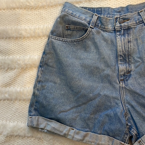 Riders Lee Jean shorts high waisted women’s size 10 12 - Picture 2 of 10